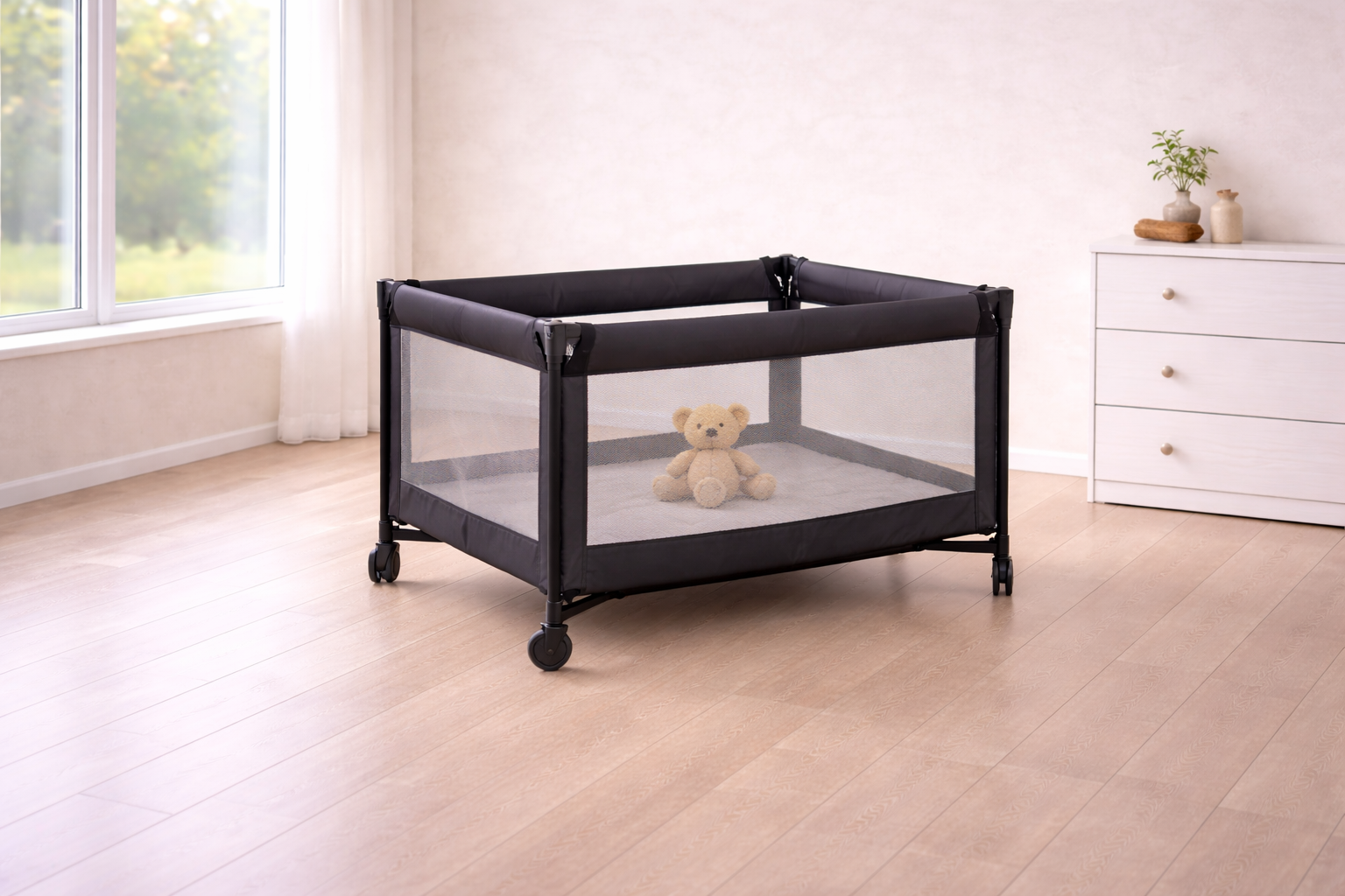 Travel cot for baby hire